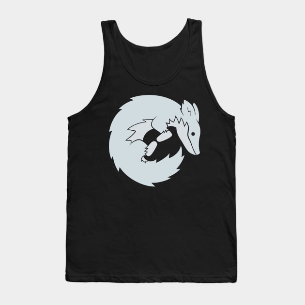 The White Wolf Tank Top by JuliaCoffin